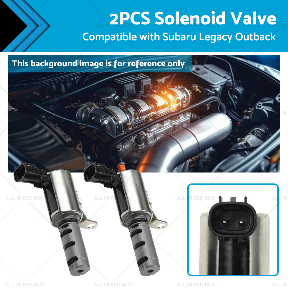 2x Solenoid Valve VVT Suitable for Subaru Legacy Outback Forester 10921-AA040-0
