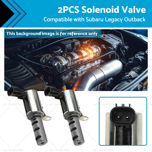 2x Solenoid Valve VVT Suitable for Subaru Legacy Outback Forester 10921-AA040-0