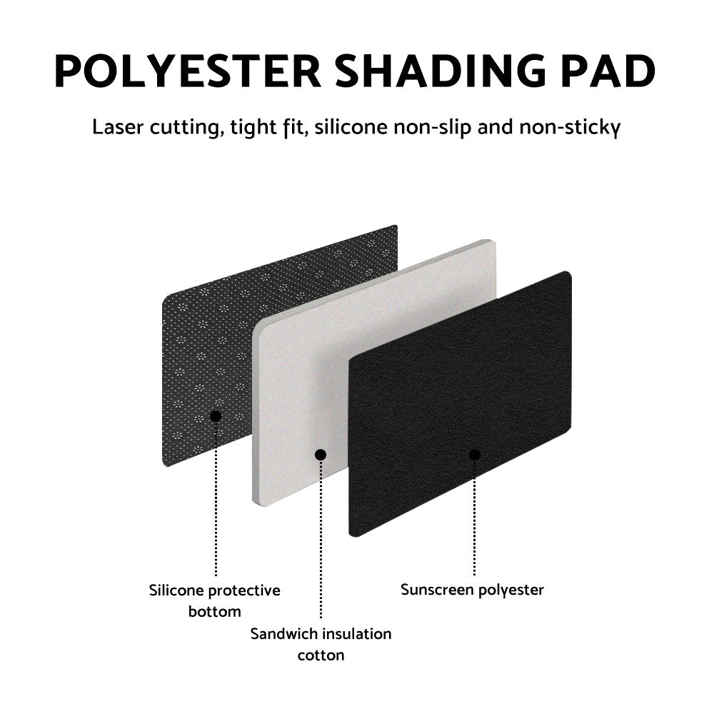 Non-Slip Dash Mat Dashboard Cover Suitable For Honda CR-V RM 2012-2017 Black-3