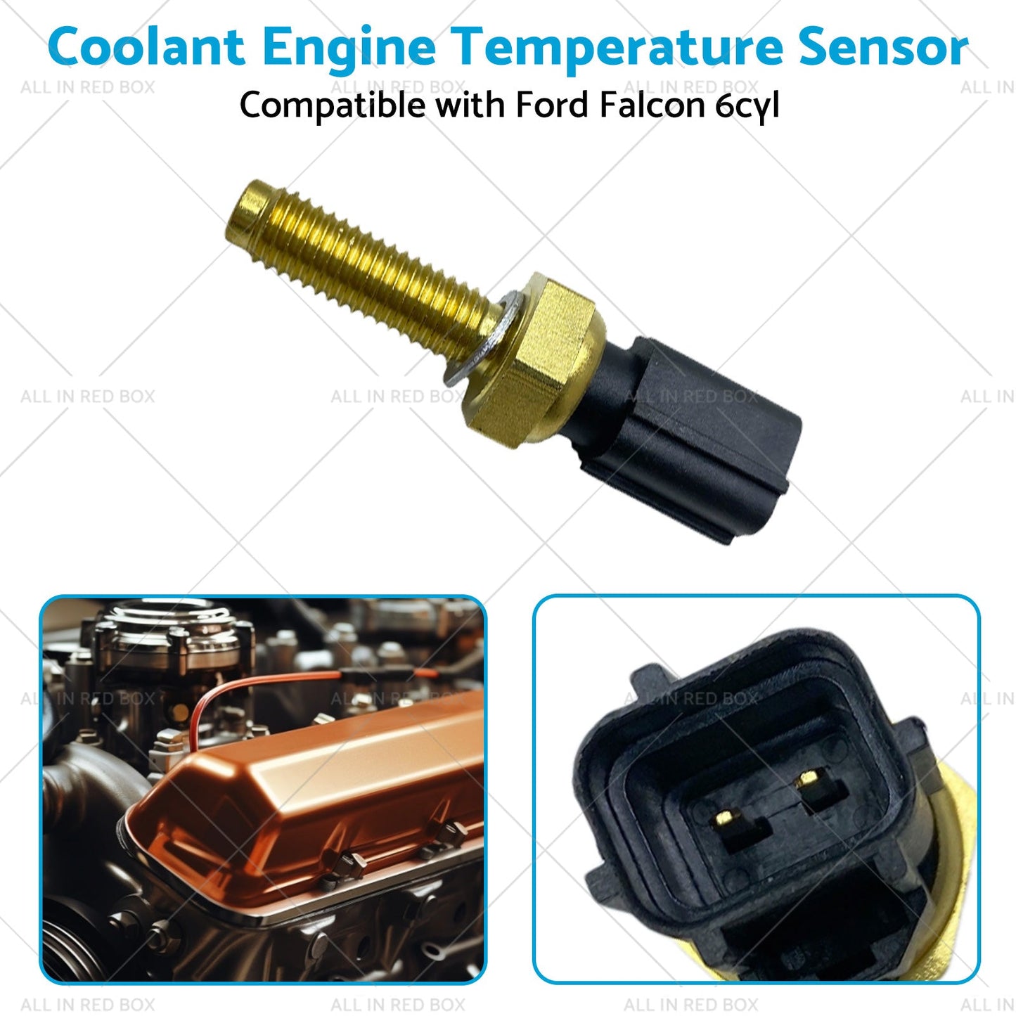 Coolant Engine Temperature Sensor Suitable For Ford Falcon BA BF FG XL3Z6G004AA-4