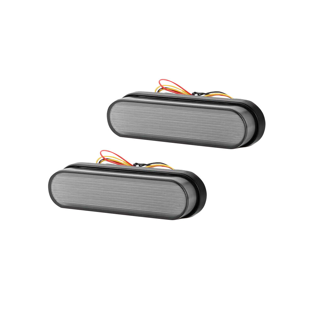 34LED Rear Stop Brake Flowing Turn Signal Tail Lights Suitable For Trailer Truck-3
