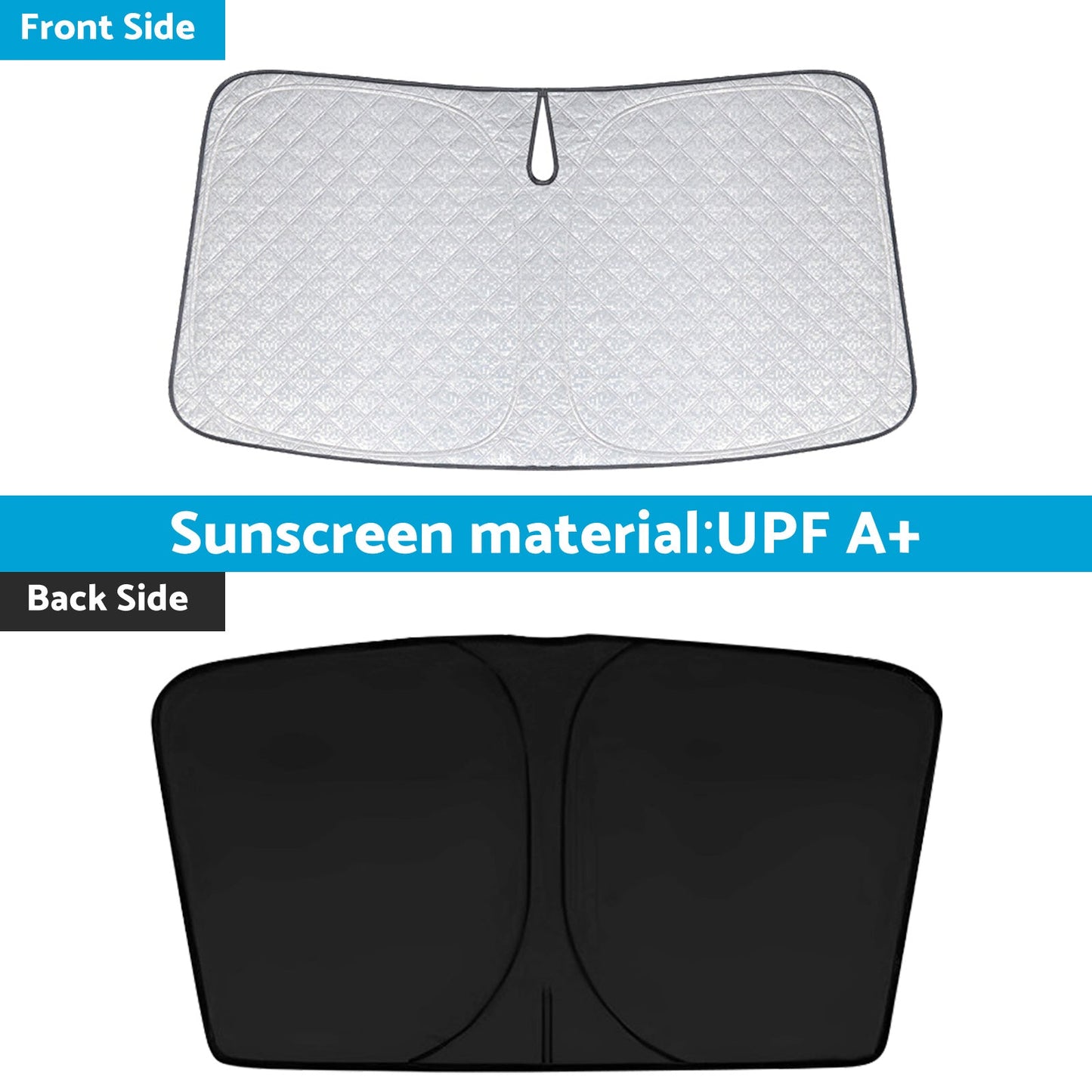 6-Layer Windscreen Sun Shade Suitable For Isuzu D-MAX 2020-2024 UV Protection-2