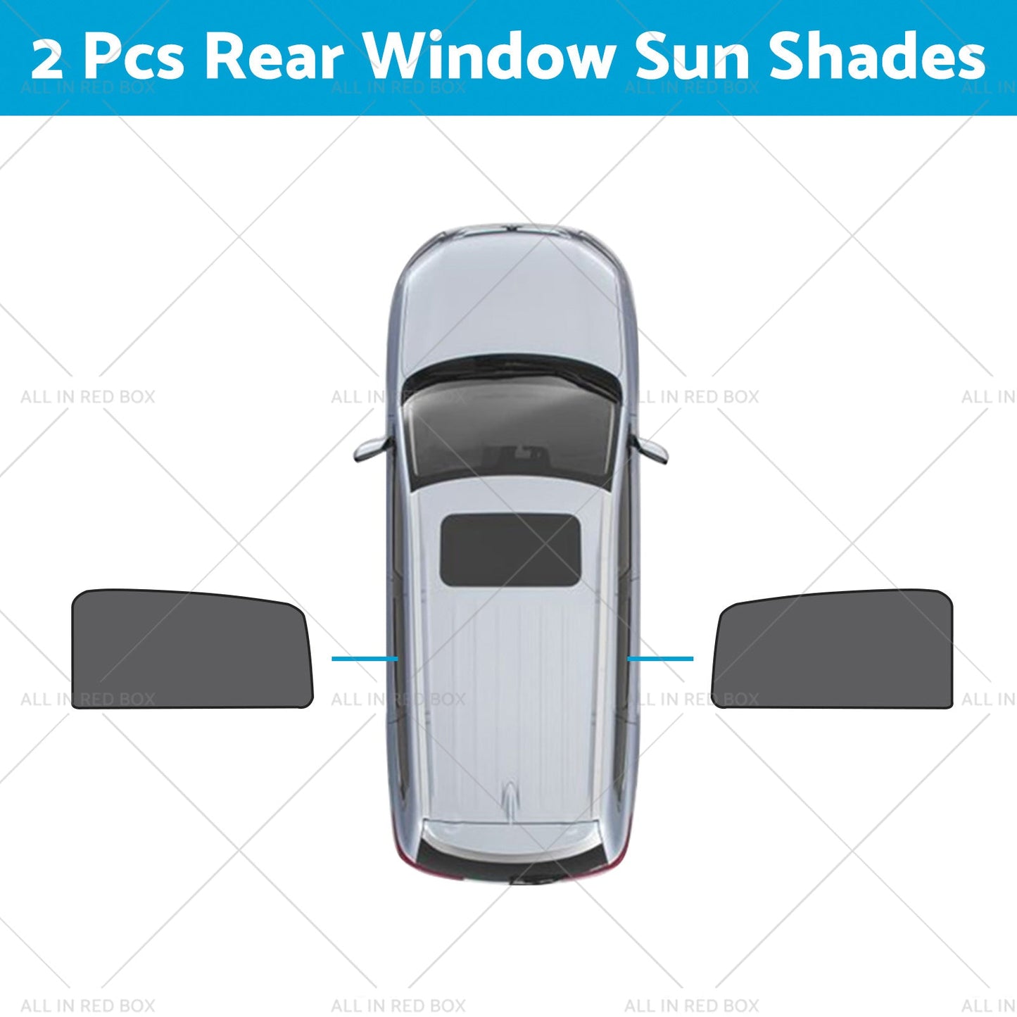 Front Rear Port Window Magnetic Mesh Sun Shade Suitable for Toyota Corolla Cross-6