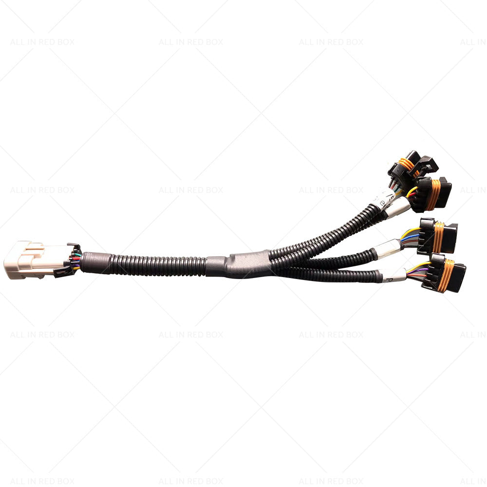 4PCS Coil Pack Relocation Kit w Coil Harness  and Extension Suitable For LS1 LS6 LSX-3