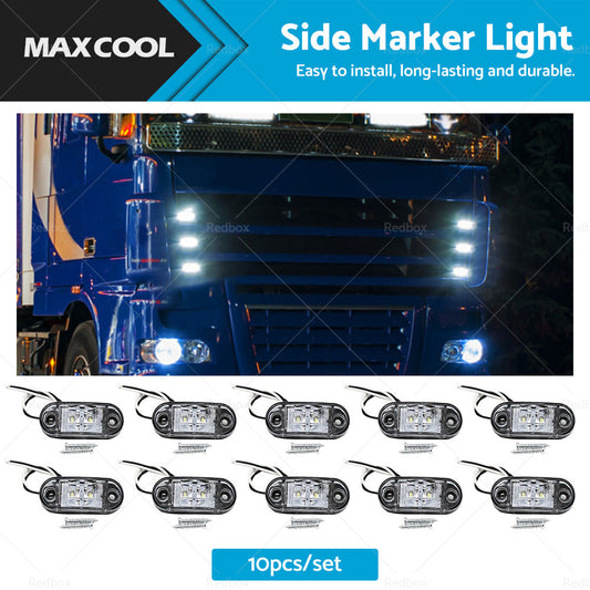 LED Side Marker Clearance Lights Indicators Suitable For Trailer Truck RV 12 24V-0