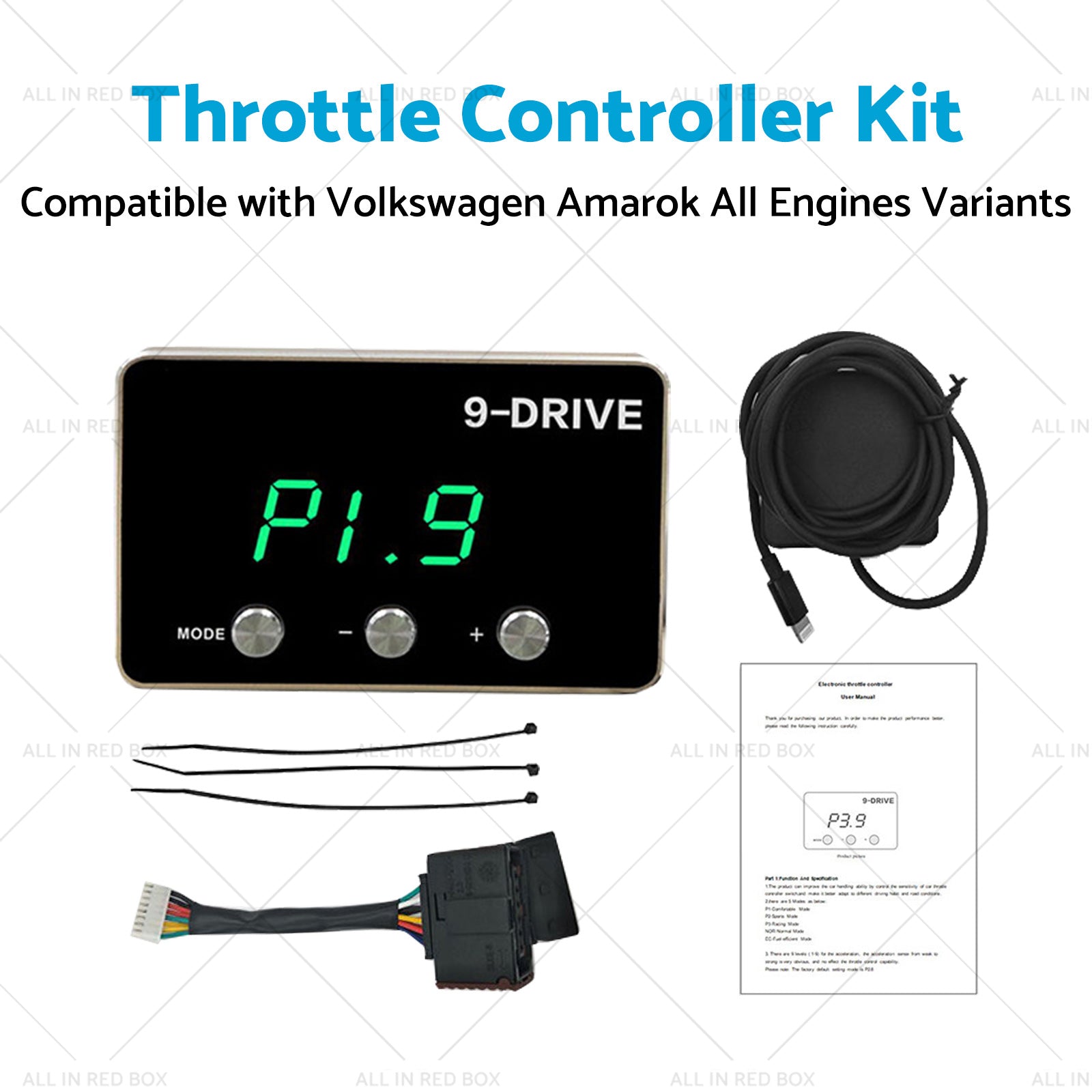 EVC Throttle Controller Kit Suitable for Volkswagen VW Amarok 2011-2021-3