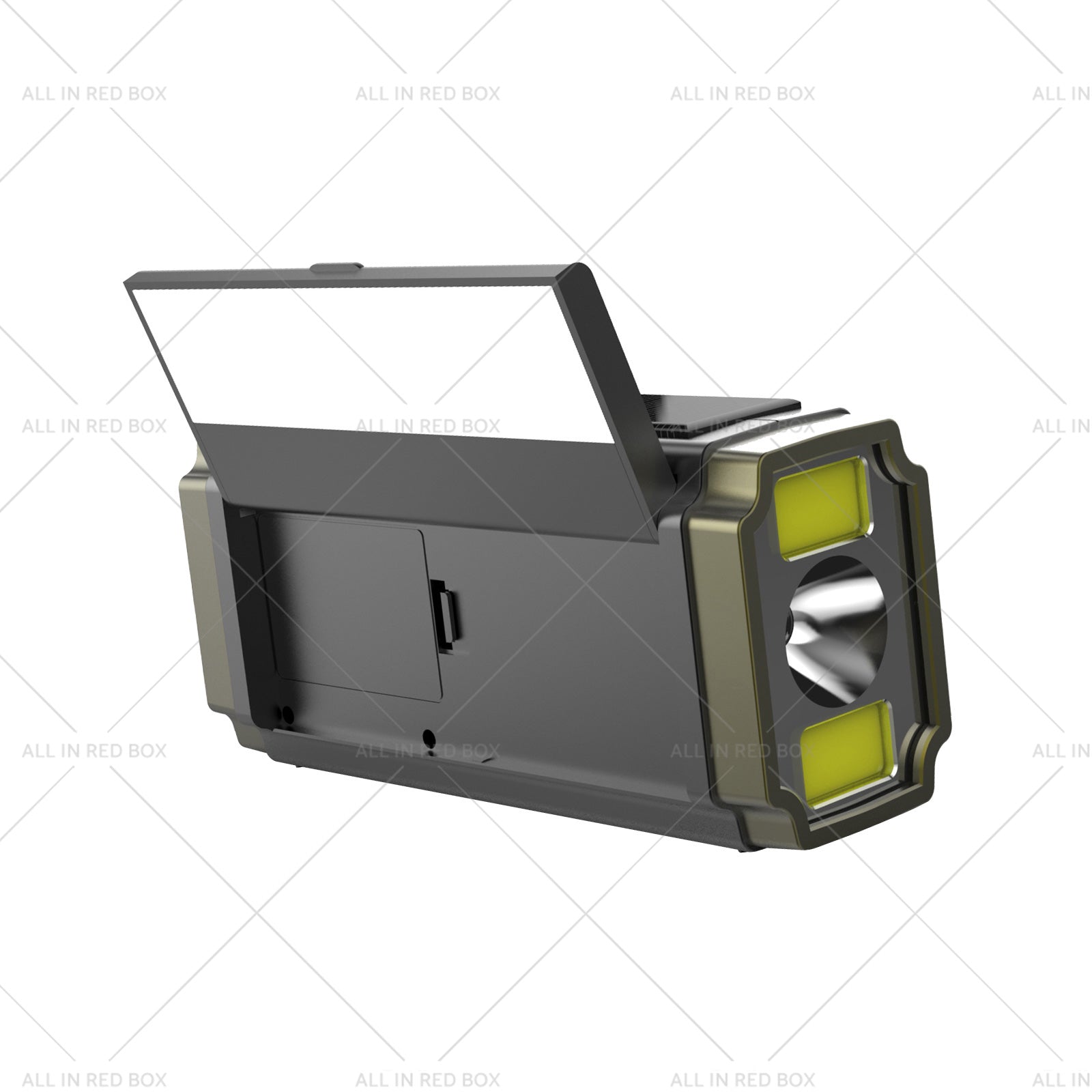 Solar Hand Crank Emergency Weather Radio with 5000mAh Power Bank and Flashlight Suitable For Outdoor Use-0