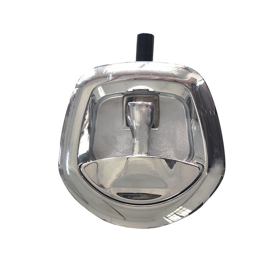 Chrome Power Operated Whale Tail T Handle 12V Folding Lock Suitable For Trailer Canopy-1