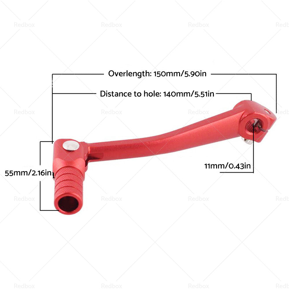 158mm 11mm Gear Lever Shifter Handle For 110cc 125cc Pit Pro Quad Dirt Bike ATV-4