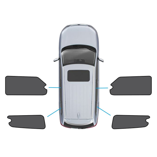 4x Car Window Shades Suitable for LDV G10 2014-Present Rear&Triangular-0