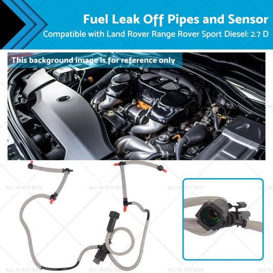Fuel Leak Off Pipes and Sensor Suitable for Rover Range Rover Sport 2. 7 D 2. 7 TD-0