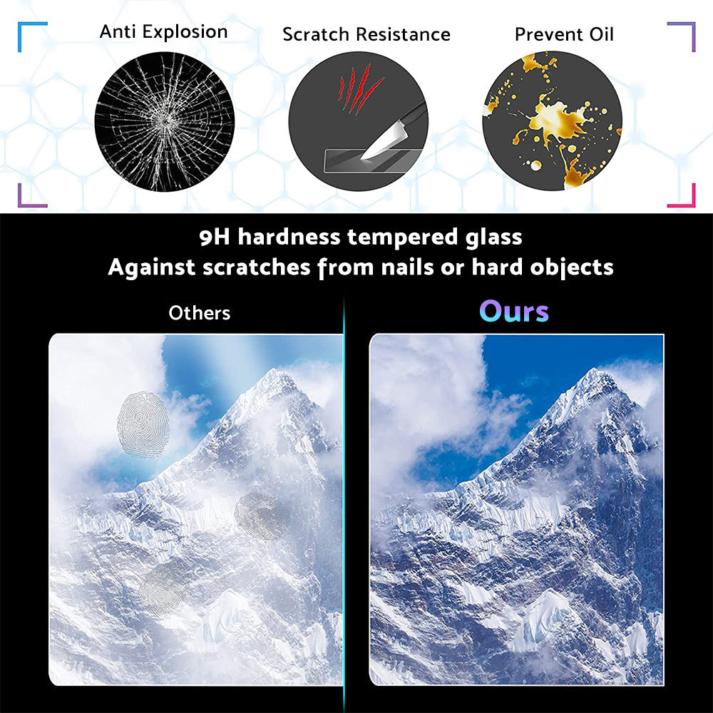 Suitable For Toyota HiLux 2021-2022 Car Touchscreen Protector Tempered Glass 8in-2