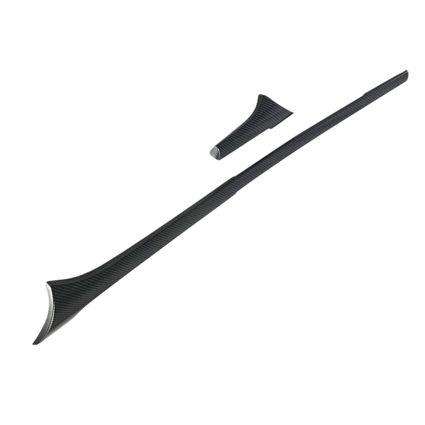 ABS Carbon Dashboard Strip Cover Trim Suitable For  Toyota Hilux Revo 2015-2024-3