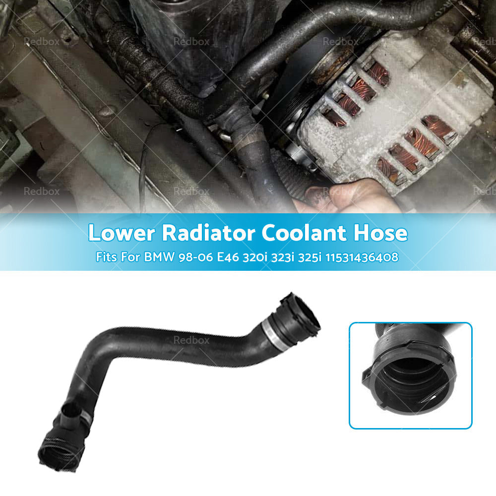 Radiator Coolant Hose Lower Fits For BMW 98-06 E46 320i 323i 325i 11531436408-2