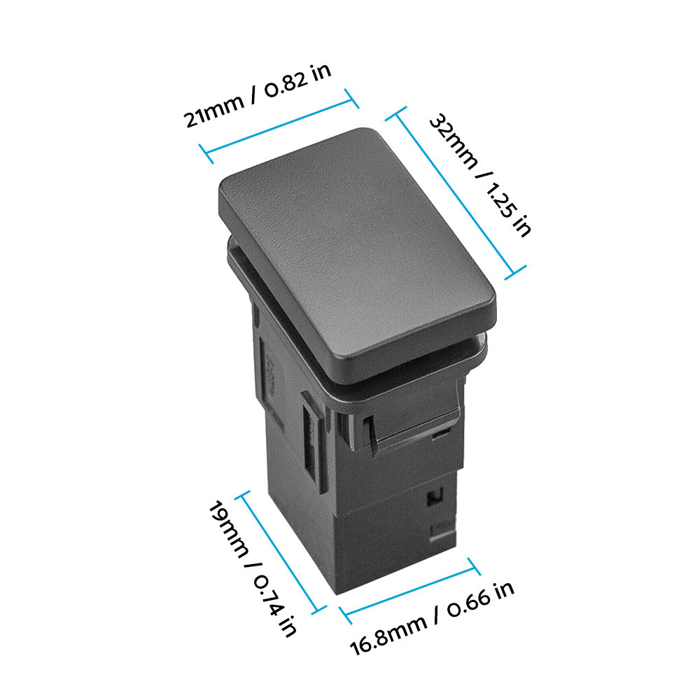 LED Light Bar Short Type Push Switch Suitable For Toyota RAV4 Landcruiser Prado-2