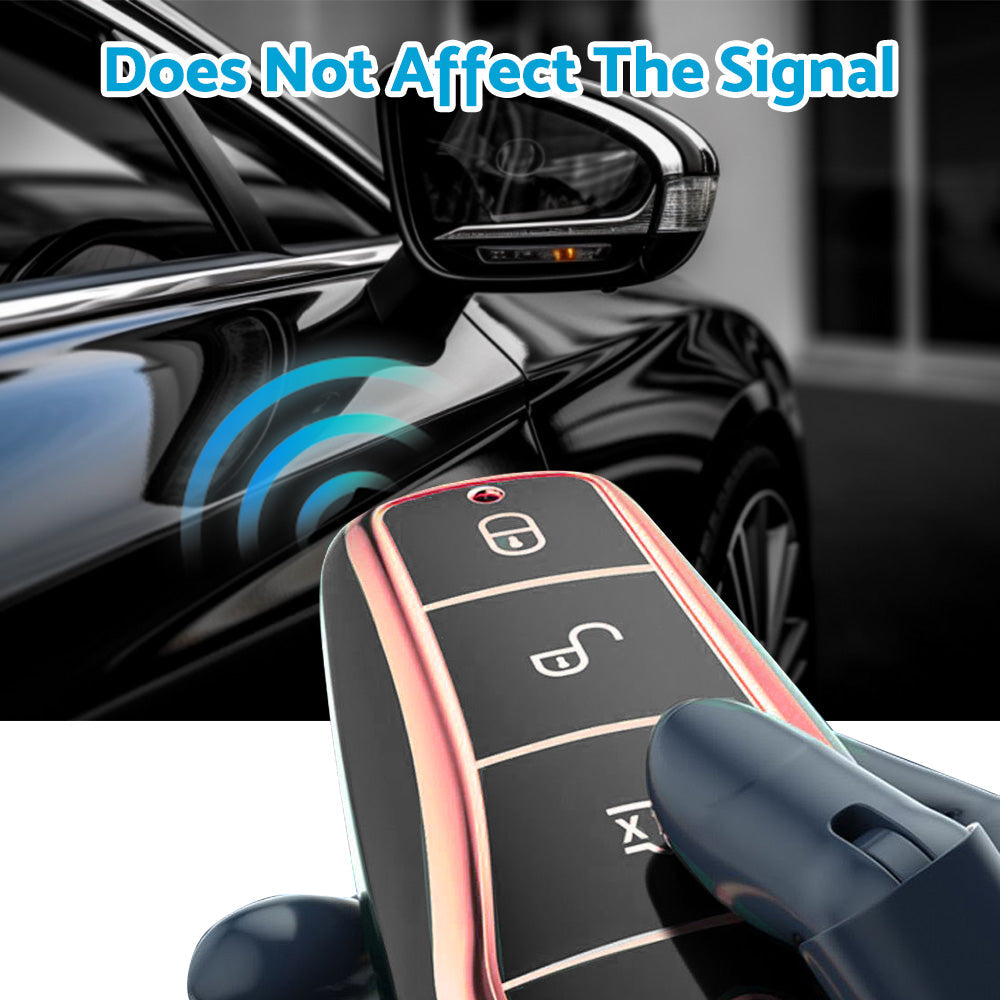 Remote Key Fob Cover Protector Car Key Case Suitable For BYD Atto 3 Accessories Durable-2