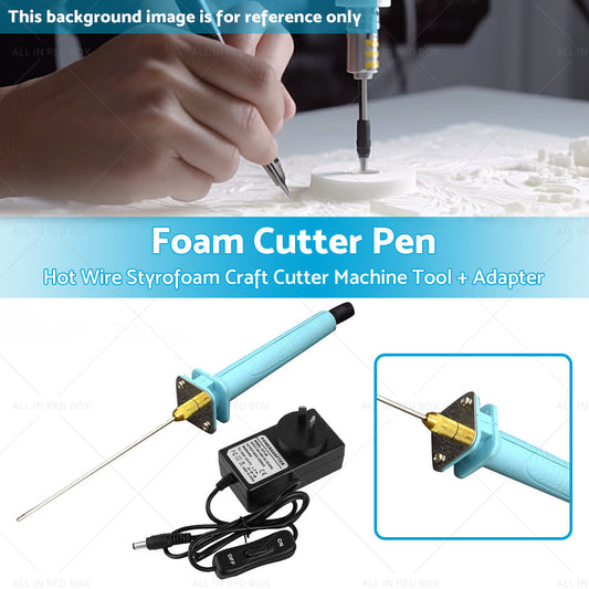 Foam Cutting Pen Hot Wire Styrofoam Craft Cutter Machine Tool  Adapter AU-1