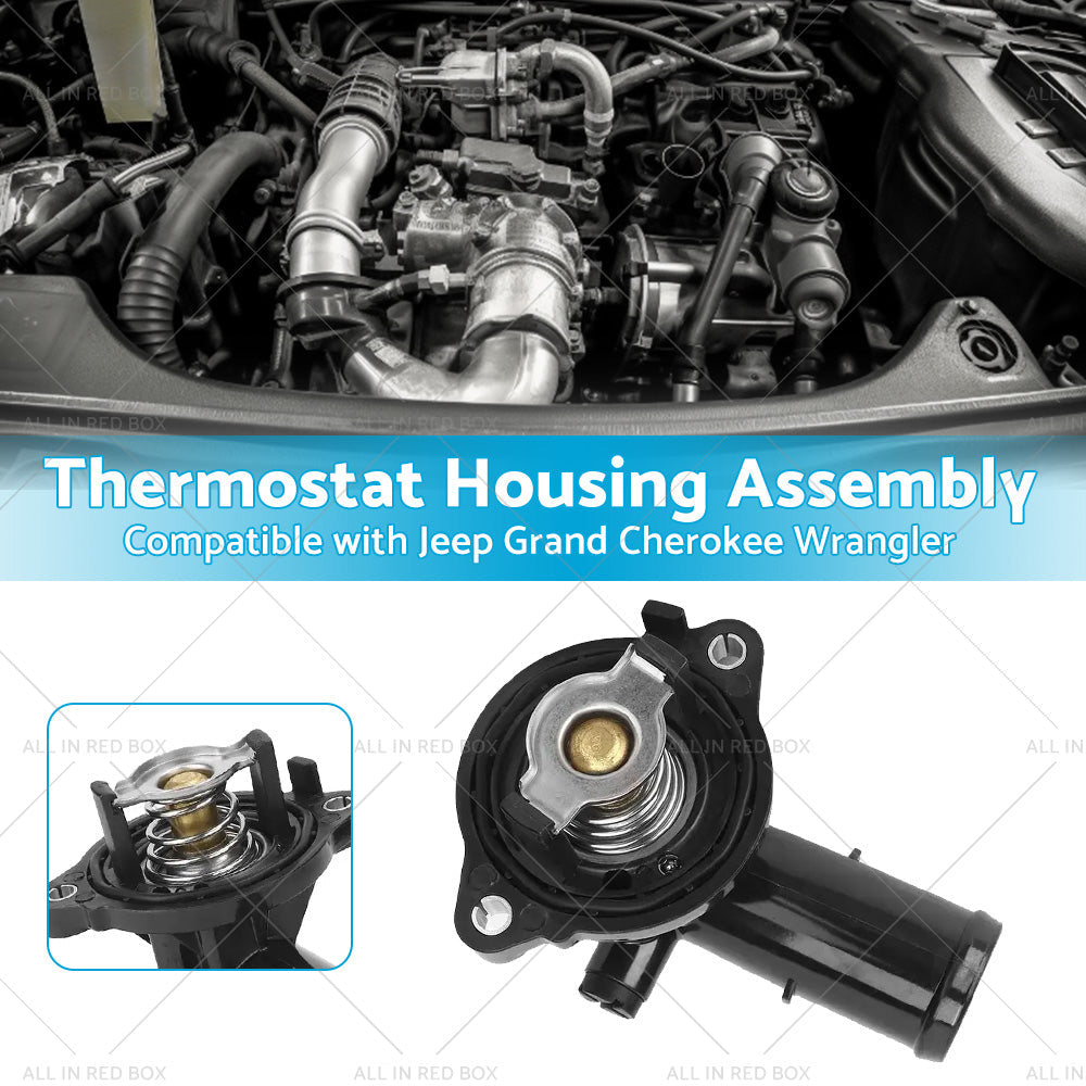 Thermostat Housing DT206L 05184651AF Suitable for Jeep Grand Cherokee Wrangler-2