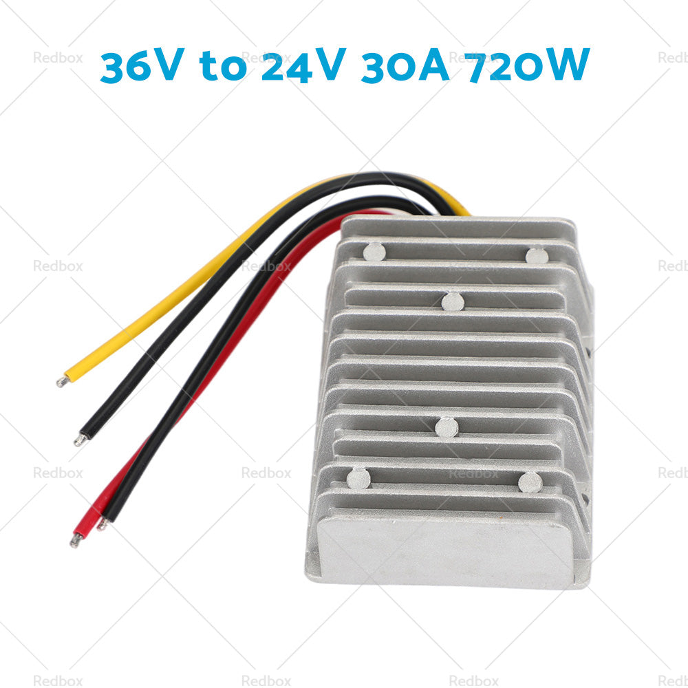 36V or 48V Step Down To 24V 30A Waterproof DC or DC Converter Power Supply Regulator-3