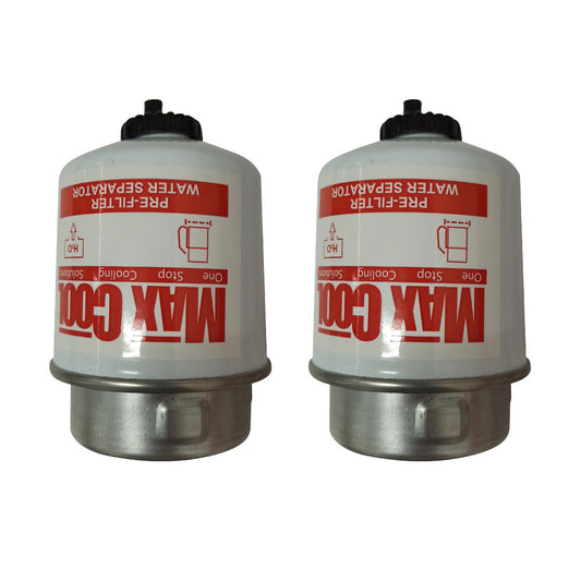 2x 3.6in Replacement Fuel Filter Element 30 Micron Suitable For 31863 Fuel Water Separator-0