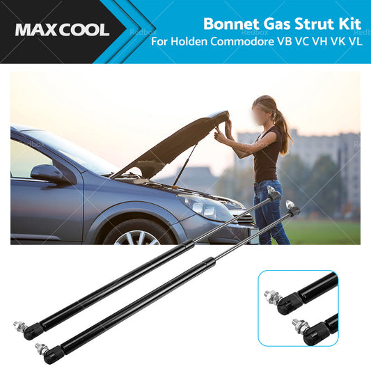 Pair Bonnet Gas Strut Kit for Holden Commodore VB VC VH VK VL Calais VL VK-0