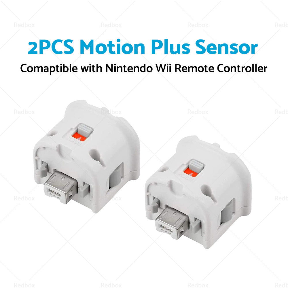 2 PCS Motion Plus Adapter Sensor Suitable For Nintendo Wii Remote Controller-1