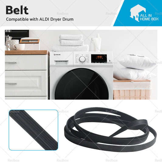 Suitable for ALDI SHPD80W GGSHPD80W HEAT PUMP Dryer Drum Drive Belt 7PH1956-0
