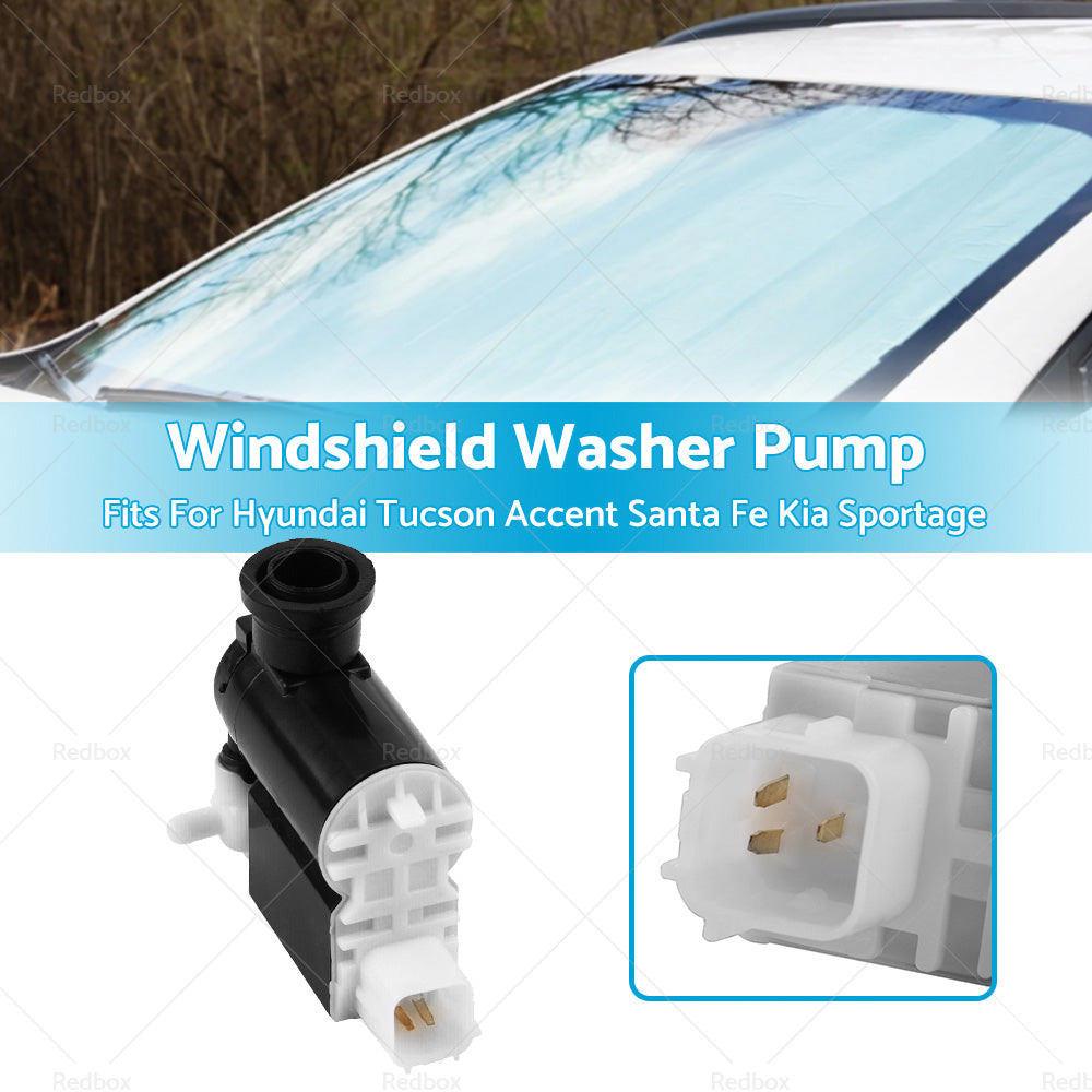 Windscreen Washer Pump For Hyundai Tuscon Accent Santa Fe Kia Sportage Hatchback-2