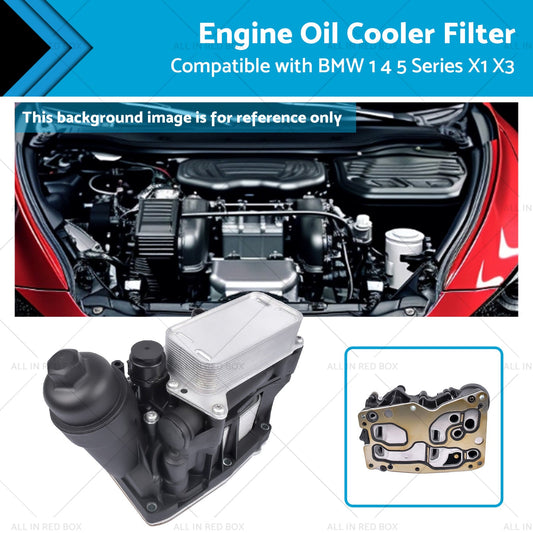 Engine Oil Filter Housing  and  Cooler 11428507697 SuitableFor BMW N47 N57 F25 10-19-0