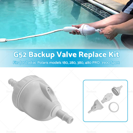 G52 Backup Valve Replace Kit For Polaris Pool Cleaner Parts 180 280 380 480 3900-1
