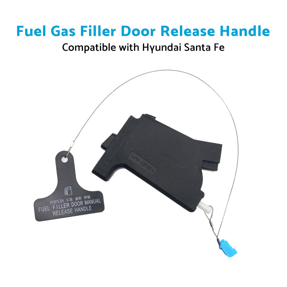 Fuel Gas Filler Door Release Handle Opener Suitable For Hyundai Santa Fe 2013-2018-3