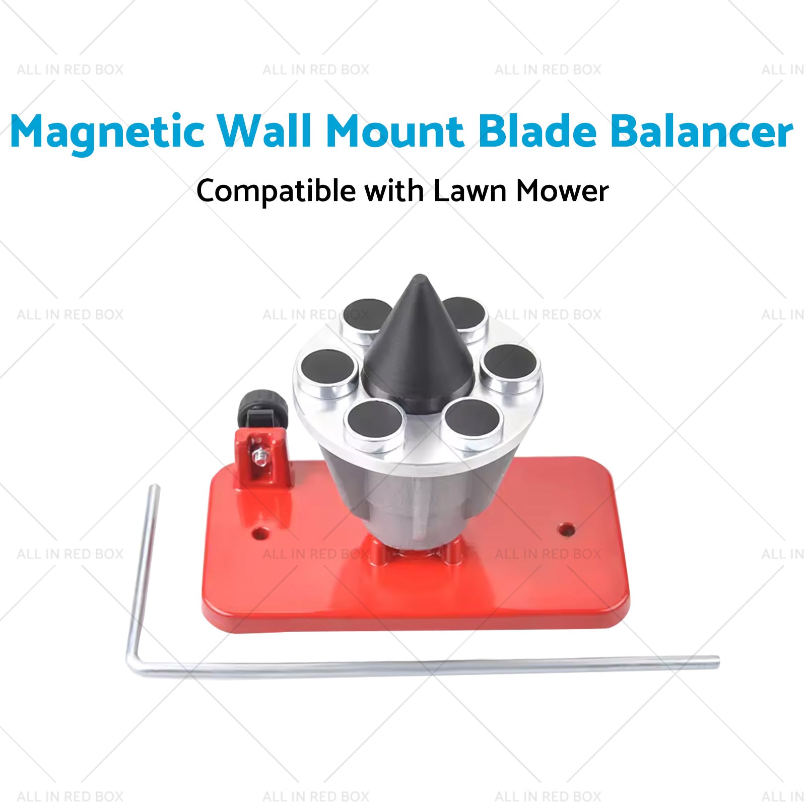 Magnetic Wall Mount Blade Balancer Suitable for 339075B Lawn Mower 42-047-2