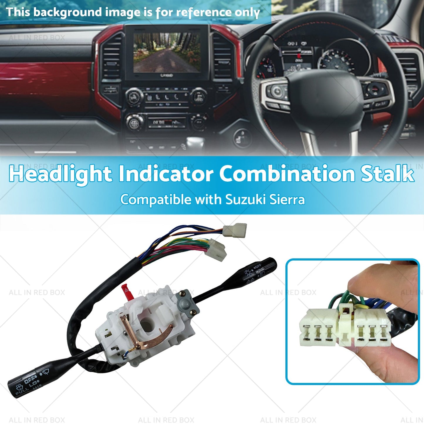Headlight Indicator Blinker Wiper Combination Switch Suitable for Suzuki Sierra-2