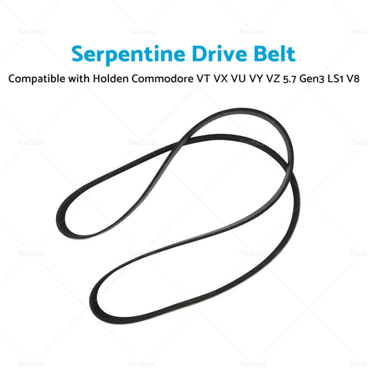 Drive Belt Suitable for Holden VT VX VU VY VZ Commodore 5. 7 Gen3 LS1 V8 6PK1995-1