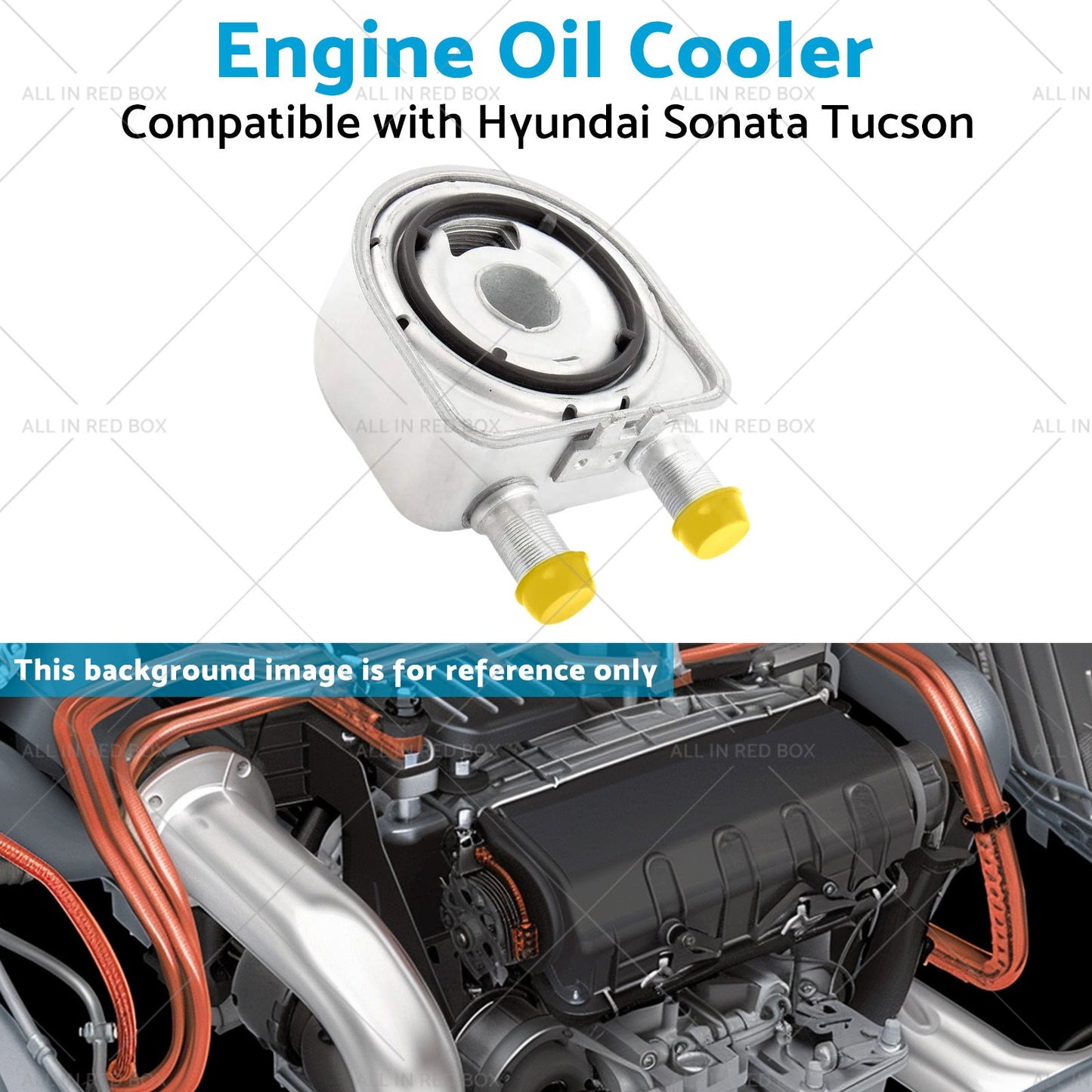 Engine Oil Cooler Suitable for Hyundai Sonata Tucson 2011-2014 26410-2G000-4