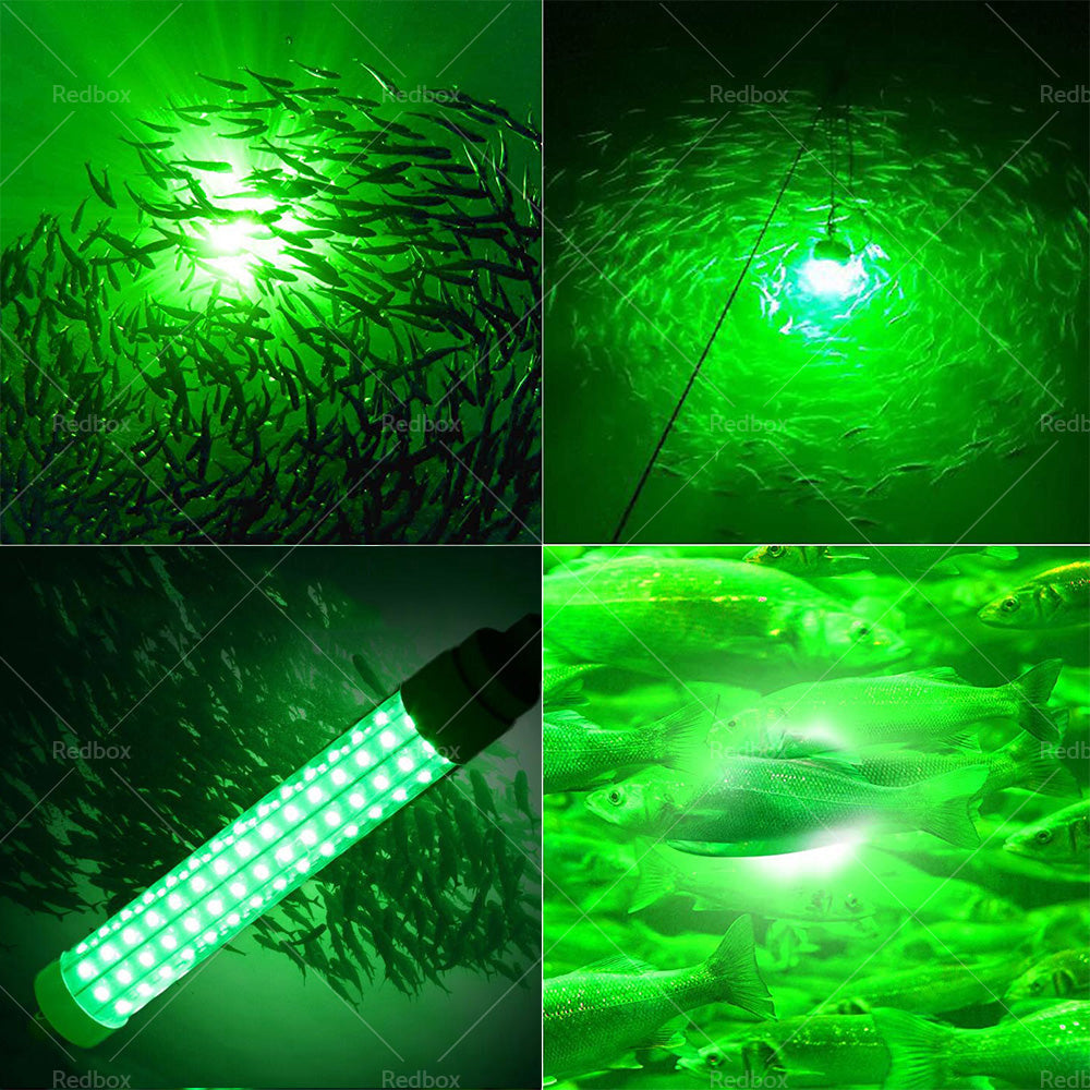 12V LED Underwater Fishing Light Stick Squid Fish Prawn Lure Lamp Lighting-4