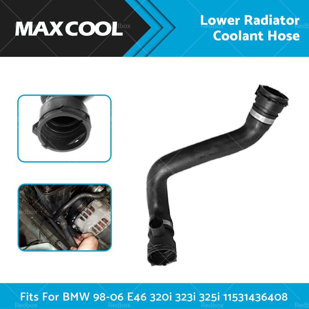 Radiator Coolant Hose Lower Fits For BMW 98-06 E46 320i 323i 325i 11531436408-1