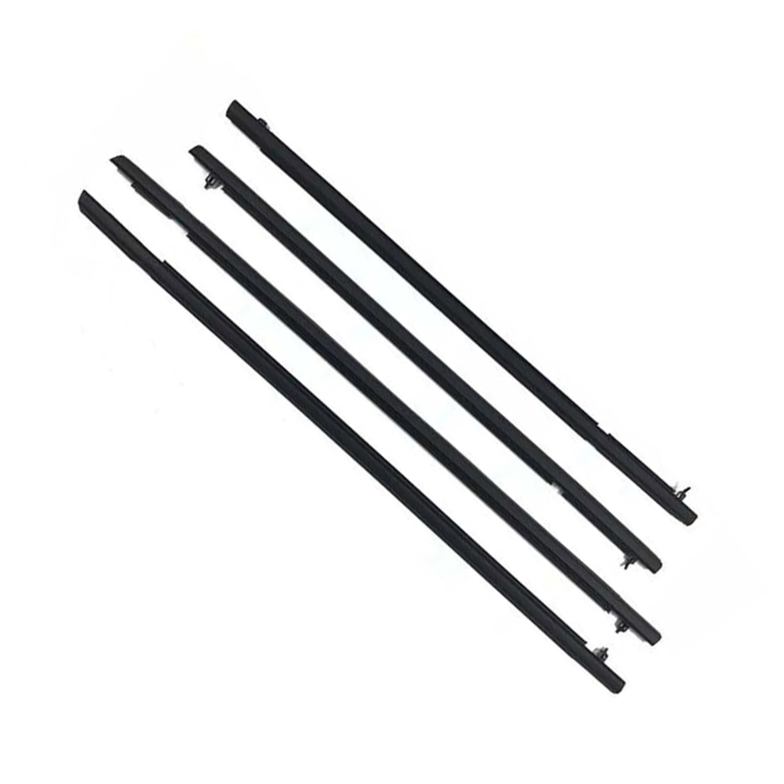 4x Window Door Belt Weather Strips Suitable For Honda Civic 2006-2011-2