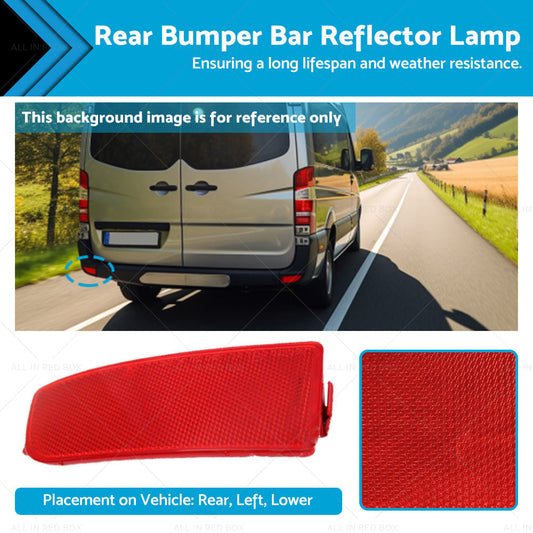 LH Rear Bumper Bar Reflector Lamp Suitable For Mercedes Benz Sprinter 2006-2018-0