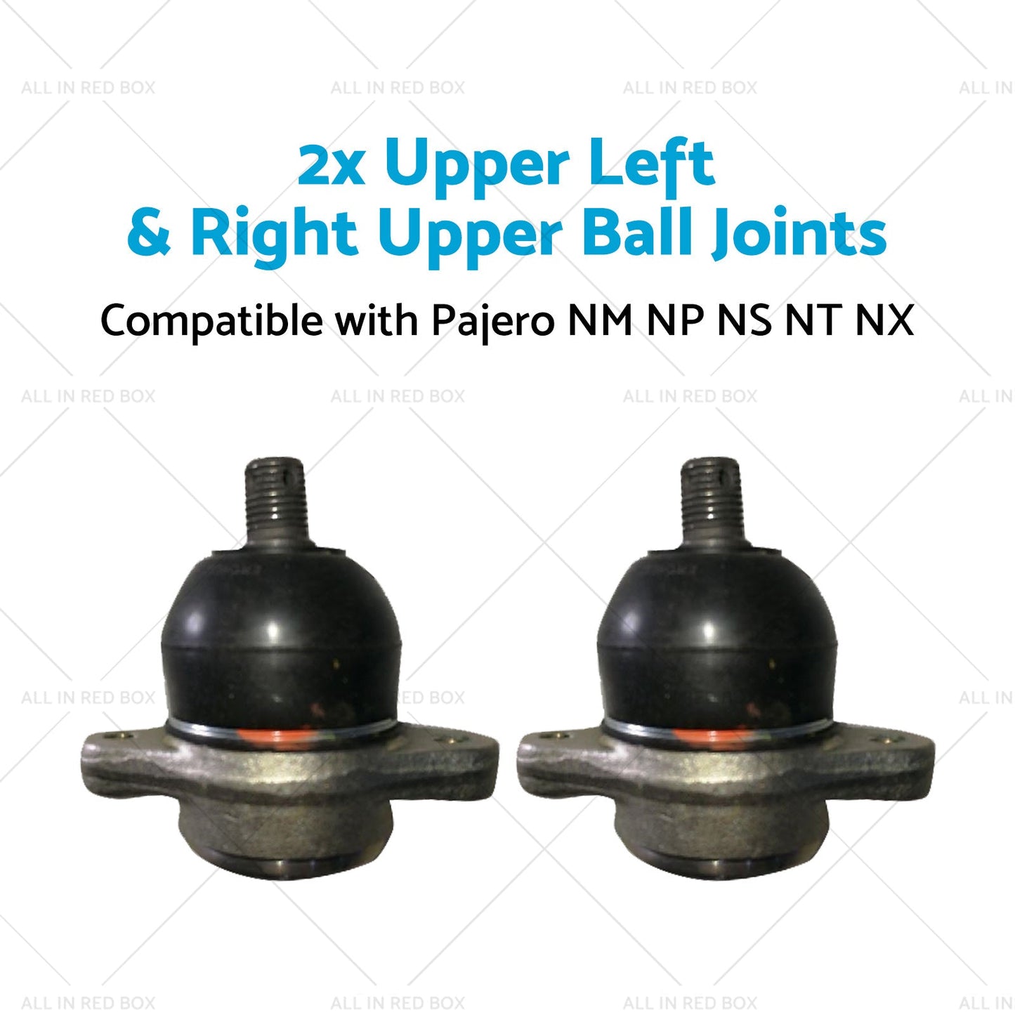 4010A056 2x Upper Front Ball Joints Suitable for Pajero NM NP NS NT NX 99-13-3