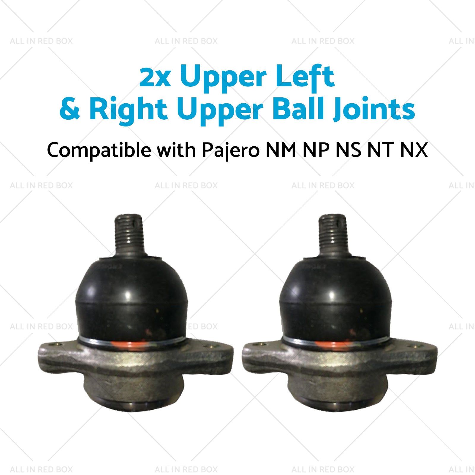 4010A056 2x Upper Front Ball Joints Suitable for Pajero NM NP NS NT NX 99-13-3