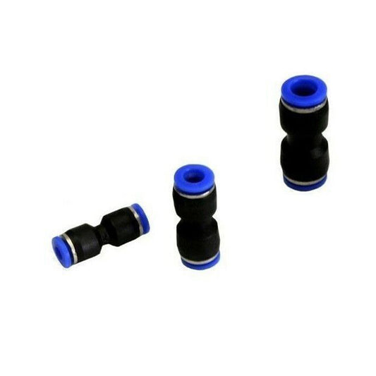 58pcs Air Line Coupler Push in Hose Joiner Metric Quick Connect Kit Nylon Hose-1