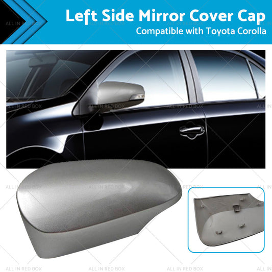 Mirror Cover Cap Suitable for Toyota Corolla 10 2012-2018 Silver 1F7 LH  Side-0