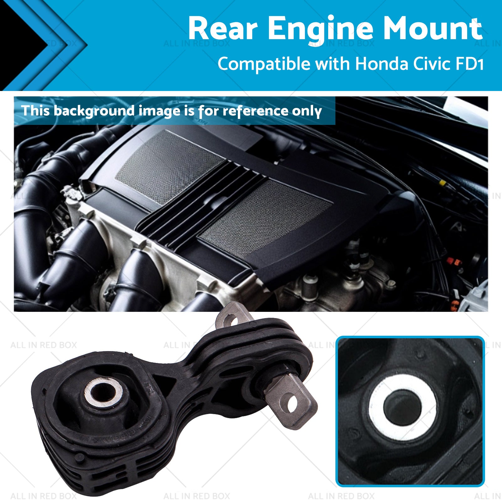Rear Engine Mount Suitable for Honda Civic FD1 R18A 1. 8L 2006-2012-0