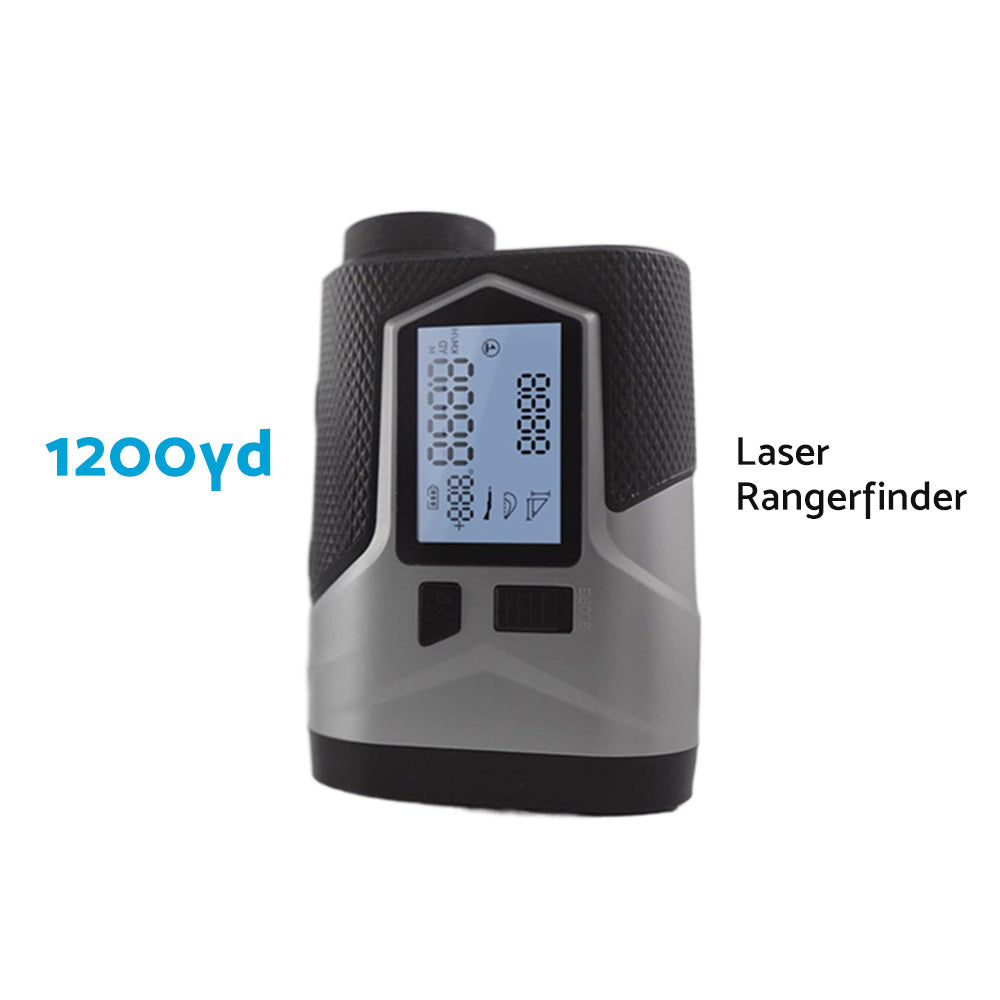 1200M Laser Golf Range Finder With Slope On/Off, LCD Display & Vibration-3