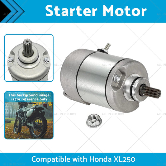 Starter Motor Suitable for Honda XL250 XR250 31200-KW3-018 31200-KBR-008 91-09-1