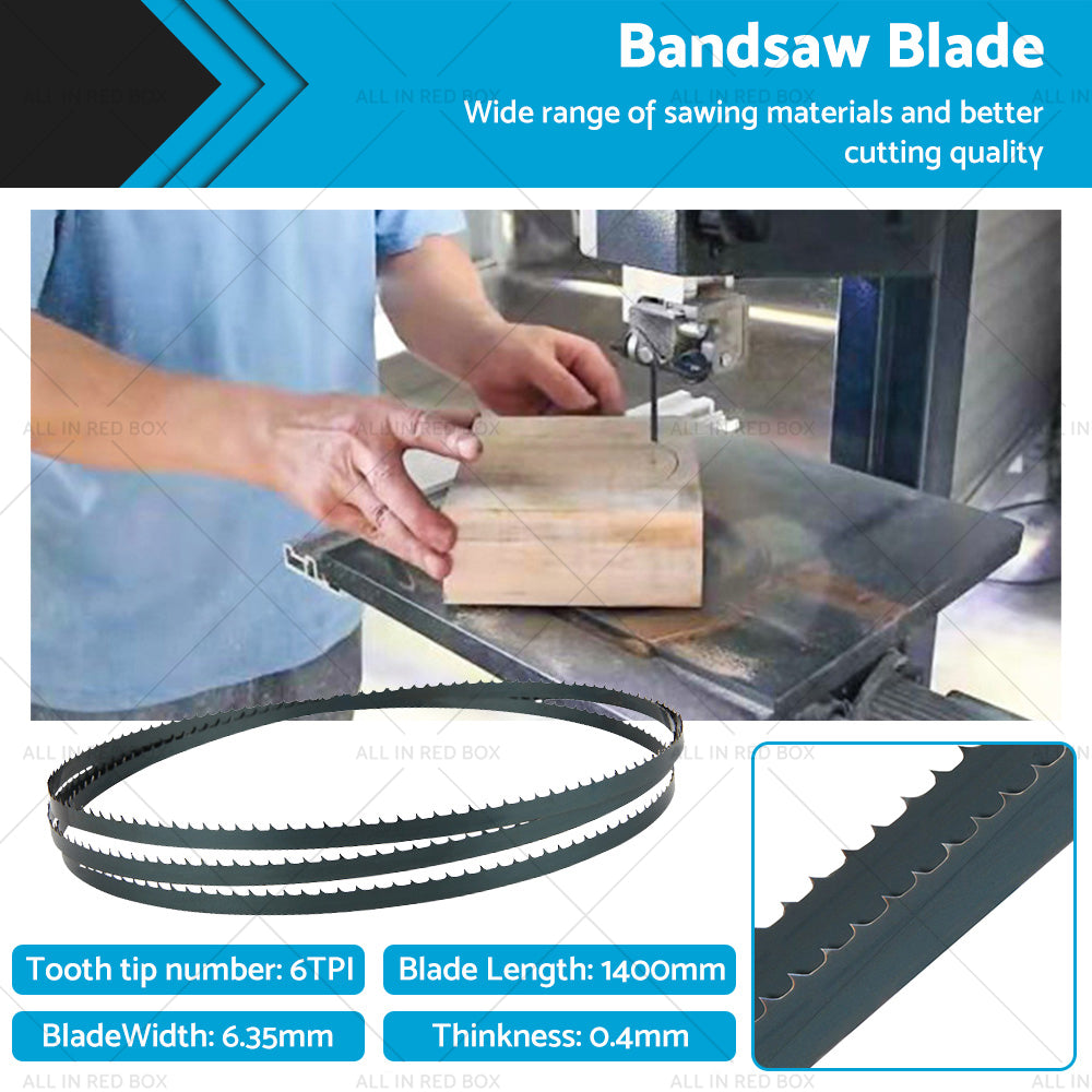 1400NM BLADE FOR WORKZONE FERREX HBS20 350W BANDSAW FROM ALDI 6TPI-0