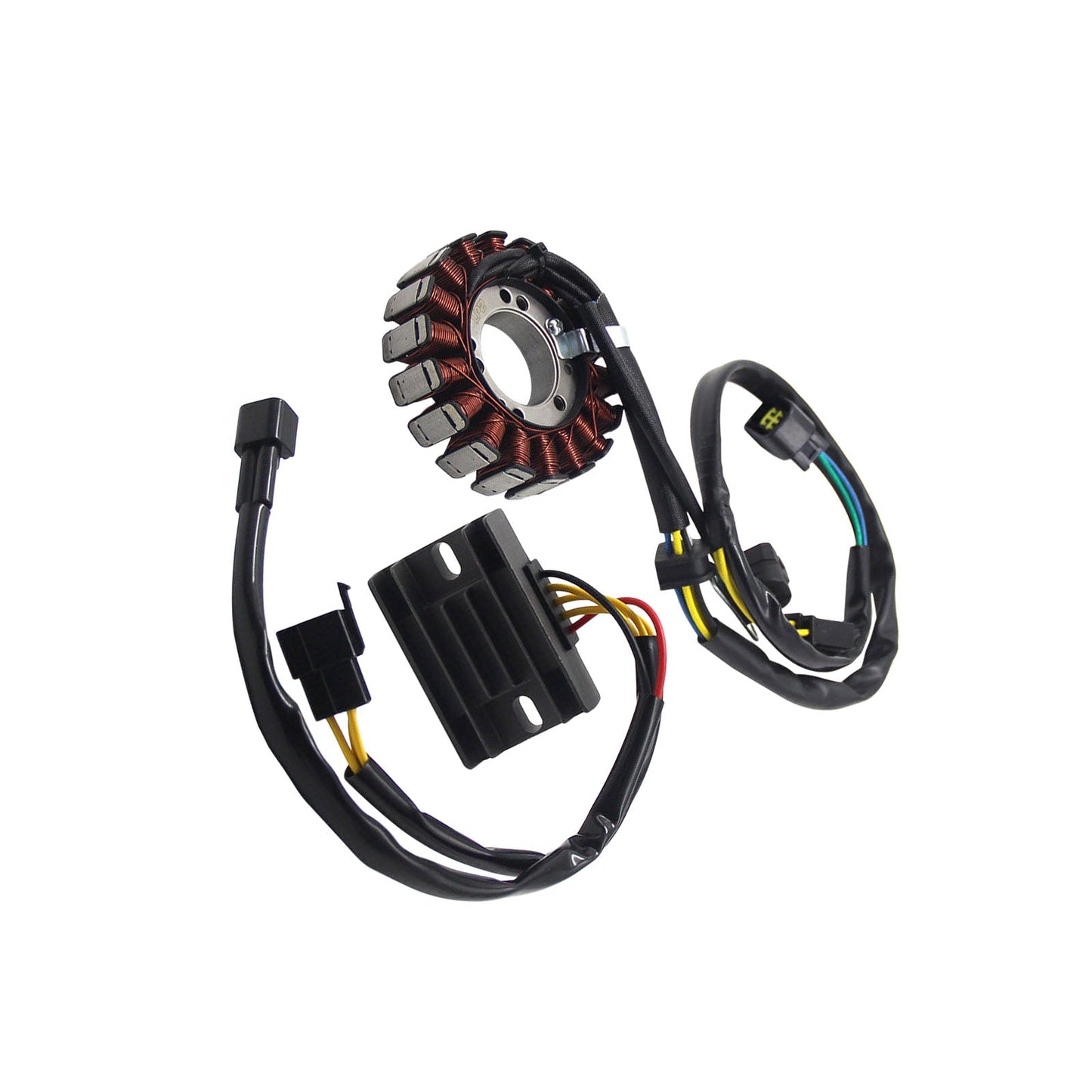 Stator + Regulator Rectifier + Gasket Suitable for Suzuki DRZ400 Kawasaki KLX400-1
