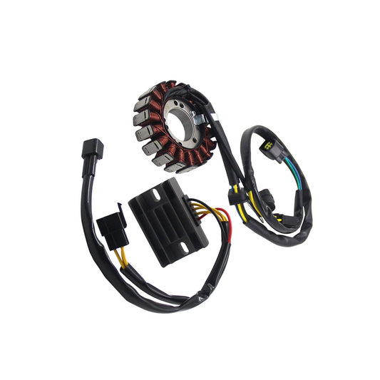 Stator + Regulator Rectifier + Gasket Suitable for Suzuki DRZ400 Kawasaki KLX400-0