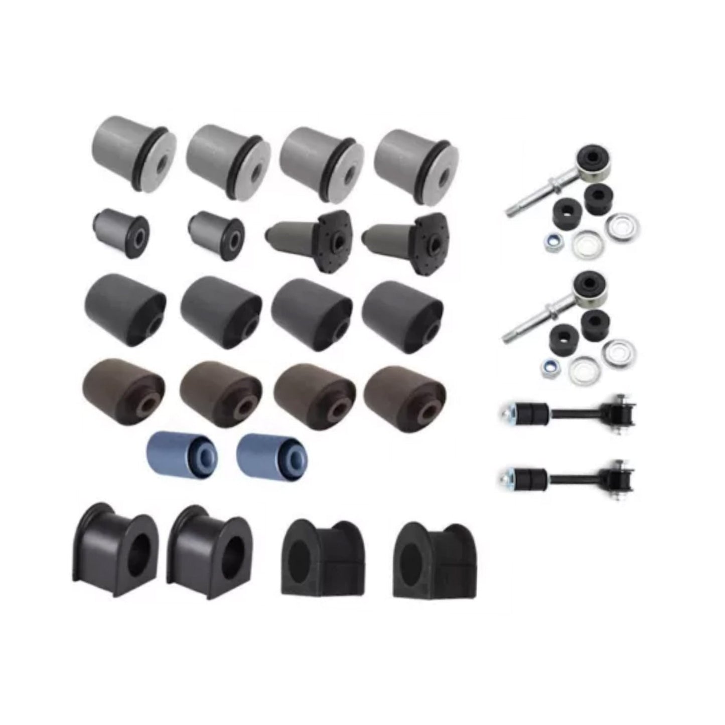 Full Suspension Bush Kit with Sway Bar D Suitable for Toyota Landcruiser 100-0